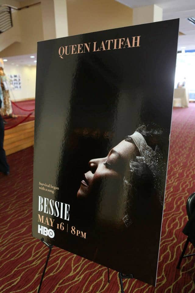 Bessie film poster at the Atlanta premiere screening of HBO’s original film Bessie on May 4, 2015 at the Rialto Center for the Arts. Photo Credit: Photo Credit: CatMax Photography