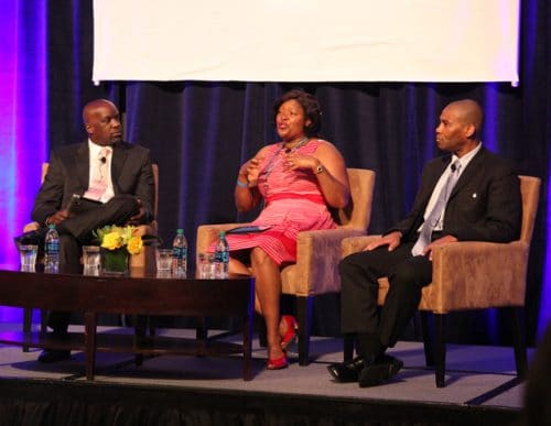 Guest panelists at ‘The Corporate Procurement Game: Operating Small, Selling Big’ session at the 2015 Black Enterprise Entrepreneurs Summit