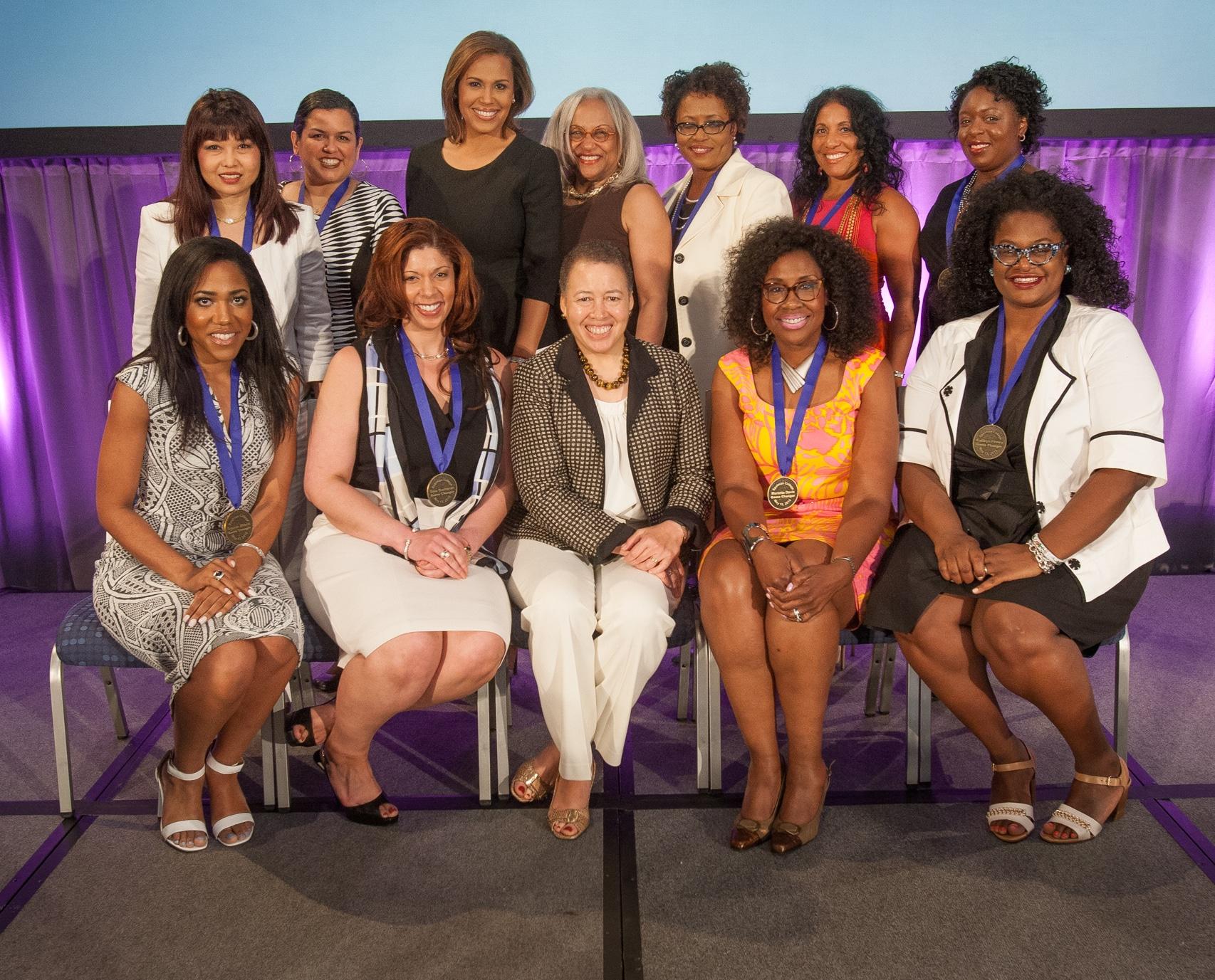 Recipients of the 2015 Game Changers Awards at the 11th Annual Spelman College Leadership and Women of Color Conference, held in Atlanta.