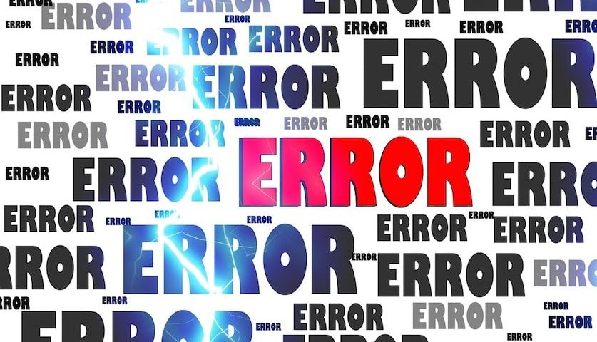 Mistakes That Will Cost Your Company Its Future-error