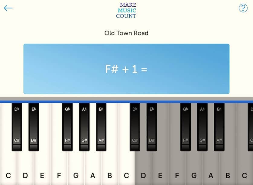 Make Music Count Mobile App