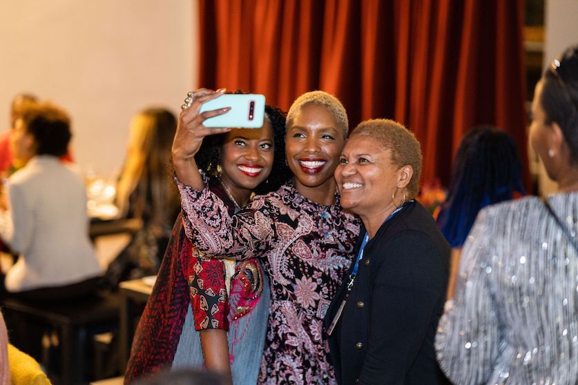 BIA CEO Kelly Burton with BIA members