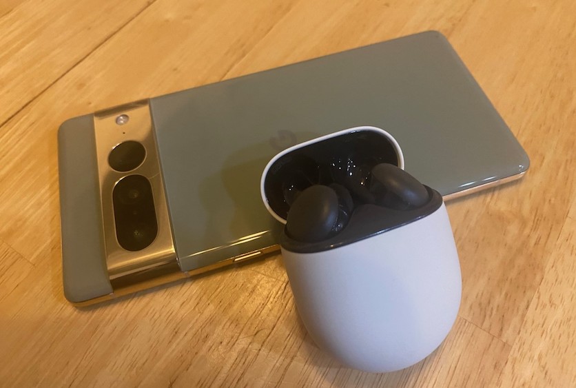 google pixel pro 7 and pixel buds series a