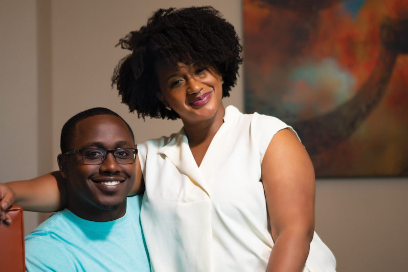 CurlMix founders Tim and Kim Lewis 