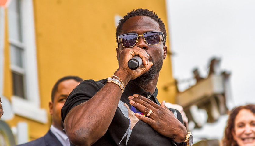 Comedian and actor Kevin Hart