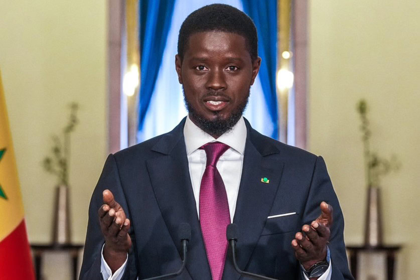 Senegalese President Bassirou Diomaye Faye