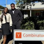 Zimi co-founders UG, Audrey Djiya and Peter Nsaka