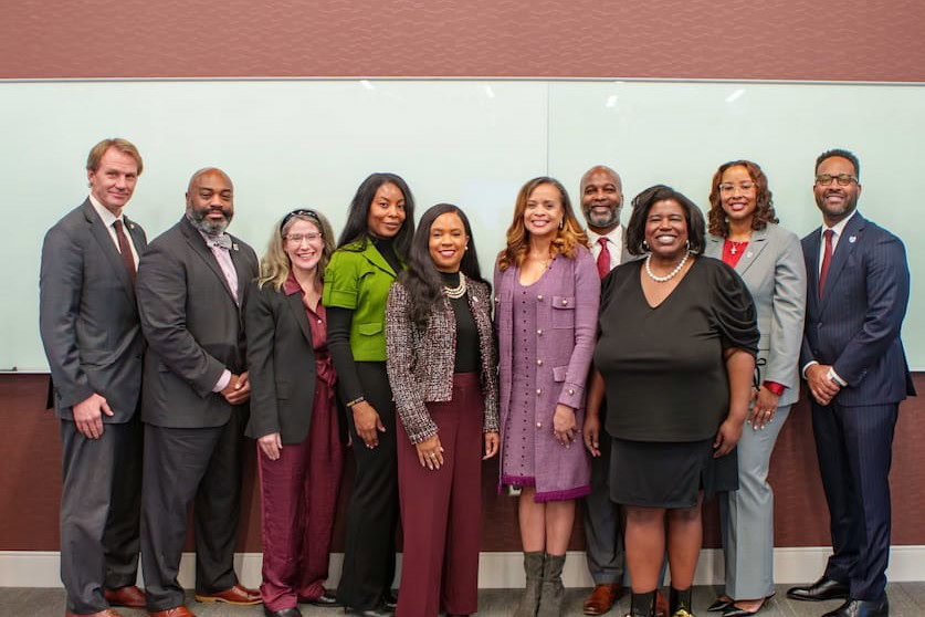 Leaders of Google, NCCU, community partners and elected officials celebrate $1M grant