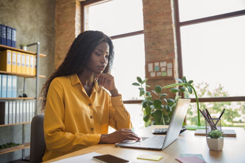 Black entrepreneur running ads