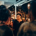 Friends Enjoying Evening