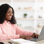 Black financial independent lady