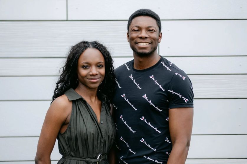 HaloBraid co-founders Yinka Ogunbiyi and David Afolabi