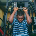 Black exercising professional