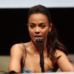 Actress Zoe Saldaña