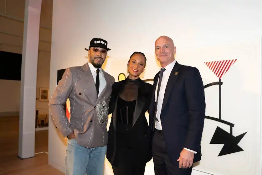 Alicia Keys, Swizz Beatz and Seth Johnson