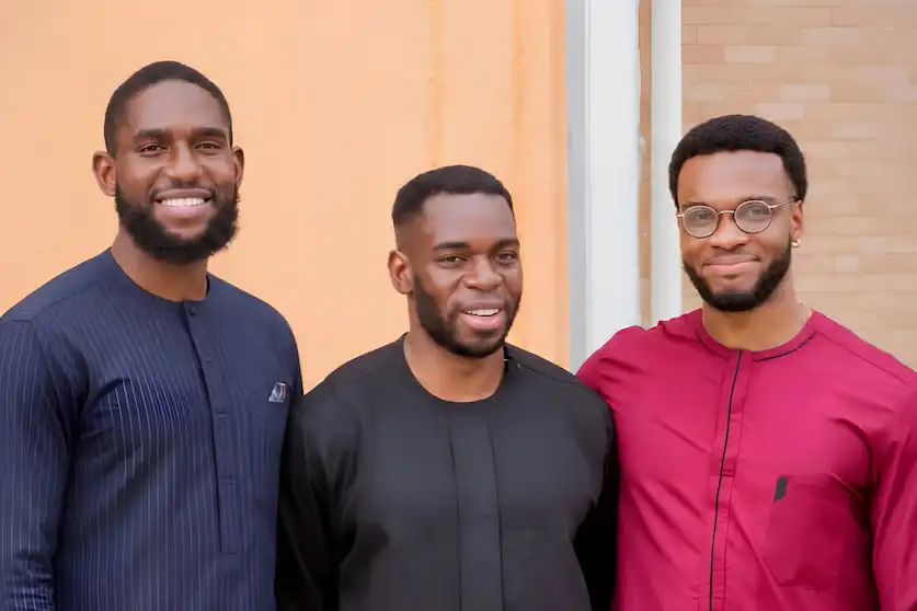 Biochar Industrial Group Founders, L-R: Uzoma Ayogu, Isaiah Udotong and Ikenna Nzewi.