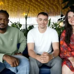 Souk Founders Ayo Alfonso, Leo Crowe, and Sofia Hamilton.