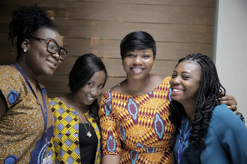 Ghanian Ladies at work