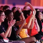 Women at the Grace Hopper Celebration of Women in Computing