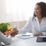 Doctor attending to a patient