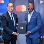 Shehryar Ali, Senior Vice President and Country Manager for East Africa and Indian Ocean Islands at Mastercard, and Godwin Gabriel, Mastermind and Group Chief Executive of Moovn Technologies